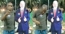 Um suposto policial aloprado xinga e ameaça o presidente e vídeo viraliza (veja o vídeo)