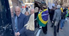 Em nova manifestação em NY, brasileiros confrontam ministros do Supremo e recebem 'deboche' como resposta (veja o vídeo)
