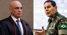 General Mourão detona nova decisão inconstitucional e vai pra cima de Moraes: “Extrapolação do Estado de Direito”