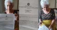 Aposentada de 74 anos, levada para sede da PF, teve que assinar documento reconhecendo crime absurdo (veja o vídeo)