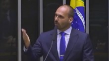 Em primeiro discurso de 2023, Eduardo Bolsonaro mostra que acabou a brincadeira (veja o vídeo)