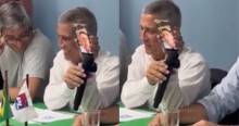 Bolsonaro surge inesperadamente em reunião do partido e faz promessa impactante (veja o vídeo)