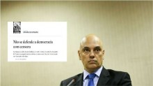 A velha mídia acorda e vai ao ataque: "Não se defende a democracia com censura", diz editorial do Estadão