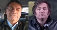 Jair manda mensagem e declara apoio a Javier Milei, o "Bolsonaro argentino" (veja o vídeo)
