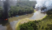 PF destrói mais 300 balsas na Amazônia