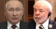 Lula faz declaração de 'amor' a Putin e solta mais uma bravata