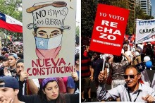 55,6% rejeitam nova Constituição do Chile apresentada pela direita