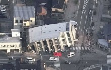 Continua subindo o número de mortos por terremoto no Japão
