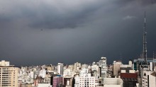 Inmet emite alerta com previsão de ‘aguaceiro’ no Sudeste