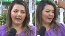 Soco na cabeça de repórter da Globo ao vivo é algo extremamente preocupante (veja o vídeo)
