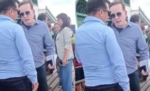 Homem tenta impedir Cabrini de fazer reportagem na Ilha de Marajó e jornalista reage (veja o vídeo)