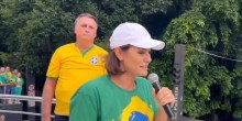 Michelle solta o verbo na Paulista (veja o vídeo)