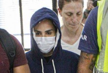 “Disfarçada” Wanessa Camargo é vista em aeroporto após expulsão do BBB (veja o vídeo)