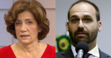 Eduardo Bolsonaro expõe devaneio e detona Miriam Leitão (veja o vídeo)