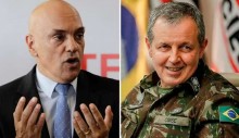 As conversas frequentes entre o general de Lula que comanda o Exército e o ministro Alexandre de Moraes