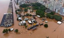 Guaíba atinge novo recorde e Porto Alegre emite alerta de ‘inundação extrema’