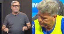 Renato Gaúcho se emociona ao falar sobre o RS e jornalista o ataca (veja o vídeo)