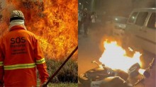 A extrema-esquerda é a responsável pelos incêndios no Brasil e na França