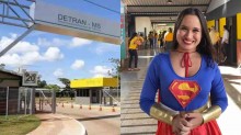 Servidora que interpretou “Mulher-Maravilha, a heroína do trânsito”, agora é acusada de fraude no Detran
