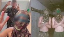 O sinal do Comando Vermelho no Exército: Soldados são fotografados com o rosto coberto fazendo o sinal da facção criminosa