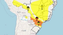 URGENTE: Tempestades atingem quatro regiões e oito estados brasileiros