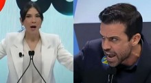 Mediadora grita desesperada para impedir nova briga em debate (veja o vídeo)