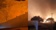 Incêndio devastador destrói área gigante em São Paulo