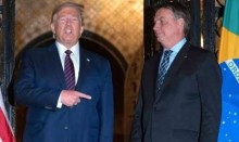 Bolsonaro já fez um pedido ao presidente eleito Donald Trump