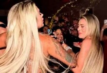 Andressa Urach briga em festa com antiga algoz, apanha e acaba no hospital (veja o vídeo)