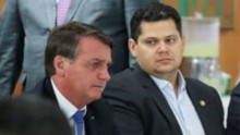 Logo após ser eleito, Alcolumbre falou com Bolsonaro por telefone