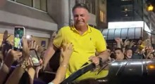 URGENTE: Bolsonaro chega no Rio para manifestação e é ovacionado pelo povo (veja o vídeo)