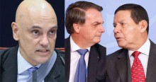 URGENTE: Moraes aciona a PF para ouvir General Mourão e Bolsonaro corre sérios riscos