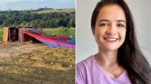 Mulher que morreu em acidente aéreo inusitado em SP estava grávida