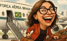O absurdo registro sobre as 144 viagens de Janja