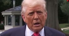 Trump volta a defender Bolsonaro frente a frente com jornalistas (veja o vídeo)