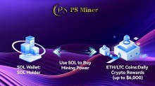 PS Miner lança acesso à mineração em nuvem para detentores de Solana (SOL), combinando preservação de ativos com crescimento de rendimento em DeFi
