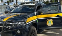 A desmoralização plena: Bandidos levam viatura da PRF