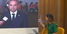 Ao vivo, Andreia Sadi tenta "lacrar" em cima de senador e toma lição (veja o vídeo)