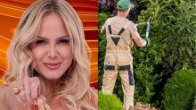 Eliana trava batalha judicial contra jardineiro