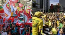 USP admite que ato da direita foi 5 vezes maior que o da esquerda