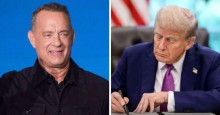 Trump vai à forra com Tom Hanks: Premiação está cancelada