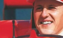 Michael Schumacher faz rara aparição