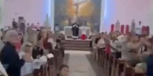 URGENTE: Cláudio Castro é aplaudido de pé ao chegar em igreja (veja o vídeo)
