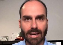 Governador ataca Eduardo Bolsonaro e toma lição do parlamentar (veja o vídeo)