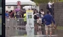 Alagamento repentino atinge a COP 30