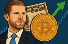 Eric Trump prevê preço do Bitcoin a US$ 1 milhão: mercado cripto já sente o efeito