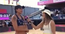 Jogadora de Vôlei fica em 3º lugar, comemora prisão de Bolsonaro e toma lição de um verdadeiro campeão