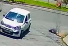 Motorista de 22 anos atropela idoso intencionalmente, após discussão no trânsito (veja o vídeo)