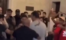 Ato de esquerda na USP sobre 8/1 termina em tumulto e agressões contra ex-deputado conservador (veja o vídeo)