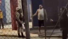 Famoso ex-jogador de Inter, Corinthians e Vasco é flagrado sendo agredido por policiais